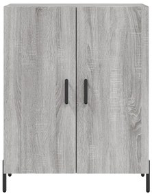Armário alto 69,5x34x180 cm derivados de madeira sonoma cinza