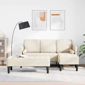 vidaXL Conjunto de Sofás 2 pcs Linho 173 x 131 x 67 cm tecido