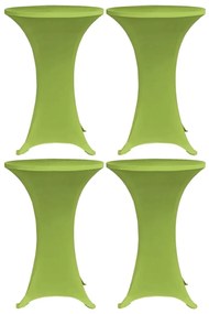 Capa extensível para mesa 4 pcs 70 cm verde