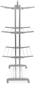 Estendal Dobrável Vertical com Rodas Folver InnovaGoods 24 Barras
