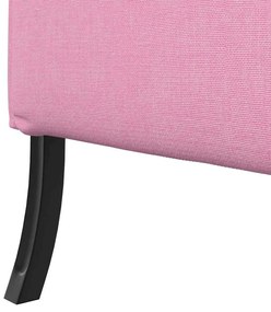 Sofá Alto Rosa 109x56x121 cm Tecido