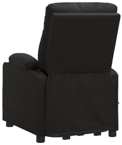 Poltrona de massagens elevatória tecido preto