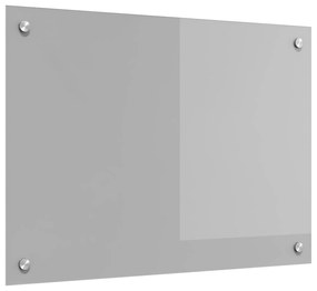 vidaXL Proteção de Cozinha Cinzento-claro 70 x 50 cm vidro temperado