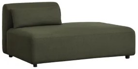 Divã Direito Para Sofá Modular Fogler Chenille Verde Sálvia - Sklum