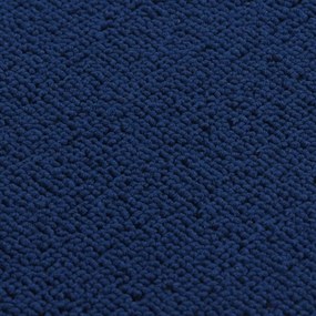Tapetes antiderrapantes p/ escadas 15 pcs 75x20 cm azul marinho