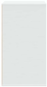 Cómoda com 4 Gavetas - 60x41x76 cm - derivados de madeira - branco