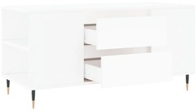 Mesa de centro 102x44,5x50 cm derivados de madeira branco