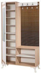 Hall Stand Inci – Carvalho Sonoma – 100x190x36 cm