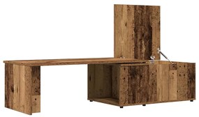 Mesa de centro madeira antiga 150x50x35 cm madeira trabalhada