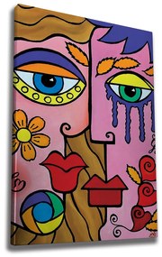 Tela Decorativa WY211 – Multicolor – 70 x 100 cm