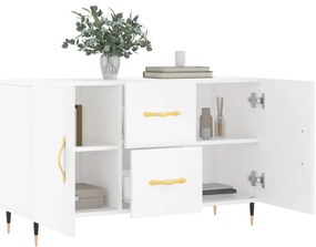 Aparador 100x36x60 cm derivados de madeira branco