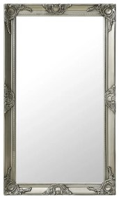 320342 vidaXL Espelho de parede estilo barroco 60x100 cm prateado