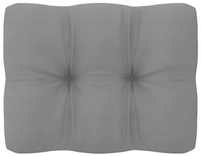 8 pcs conjunto lounge de jardim com almofadões pinho maciço