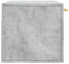 Armário parede 80x36,5x35 cm derivados madeira cinzento sonoma
