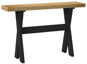 Mesa consola NOAIN pernas em forma de X 120x30x75 cm
