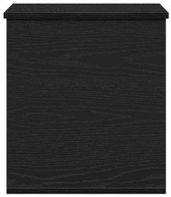 Caixa de Armazenamento vidaXL Carvalho Preto 40x42x46 cm Madeira de En