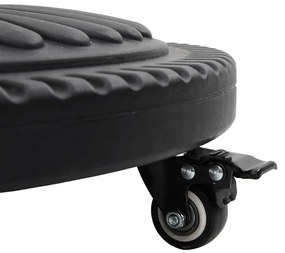 Base para Parasol vidaXL com Rodas para Postes de Ø38-48 mm 13 kg Redo