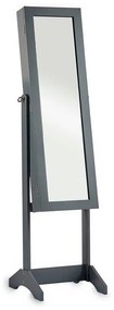 Espelho Suporte para Jóias Cinzento Madeira Mdf (36 X 140 X 36,5 cm)