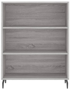Armário alto 69,5x34x180 cm derivados de madeira sonoma cinza