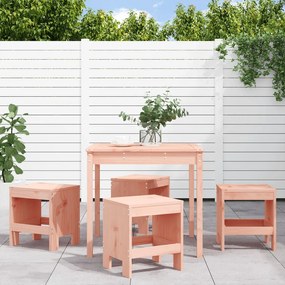 vidaXL 5 pcs conj. jantar p/ jardim madeira de douglas maciça