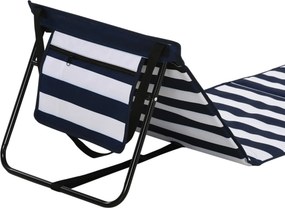 Conjunto de 2 Esteiras de Praia Dobrável Esteiras Acolchoadas com Enco