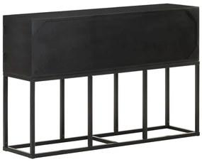 Aparador 115x30x76 cm madeira de mangueira maciça