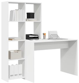 Mesa Branco 138.5 x 55 x 143 cm Madeira processada