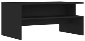 Mesa de centro 90x55x42,5 cm derivados de madeira preto