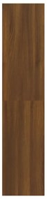 Estante/divisória 100x30x135 cm cor carvalho castanho