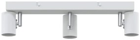 Spotlight de Teto 3 Via Ajustável Branco E27