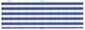 Almofadão p/ espreguiçadeira tecido oxford riscas azul/branco