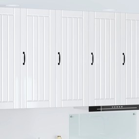 vidaXL Armário de Cozinha Branco Brilhante 40 x 31 x 100 cm