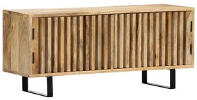 Móvel de TV 90x30x40 cm madeira de mangueira maciça