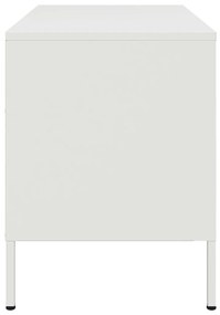 Móvel de TV 68x39x50,5 cm aço branco