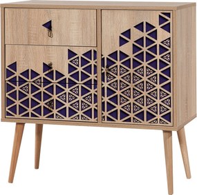 Cômoda Verybox – Carvalho Sonoma – 90 x 90 x 40 cm