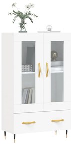Aparador alto 69,5x31x115 cm derivados de madeira branco