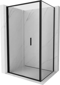 Mexen Exo cabine de duche dobrável 70 x 100 cm, transparente, preta - 816-070-100-70-00