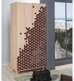 Roupeiro Stil – Carvalho Sonoma – 90x192x52 cm