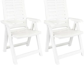 3 pcs conjunto de jantar para jardim polipropileno branco
