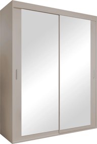 Roupeiro Apopka 103, Caxemira, 205x160x60cm, 131 kg, Portas para roupeiro: Deslizante