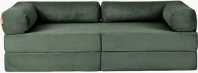 Sofá modular em bombazina Family Funzy (2 lugares)