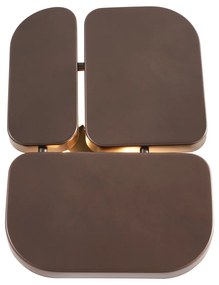 Candeeiro de Parede Design Bronze 3-Luzes - Planes Design