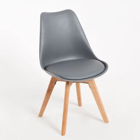 Cadeira Synk Basic - Cinza escuro