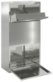 Caixa de entrega de pacotes 44x22x82 cm Aço Galvanizado