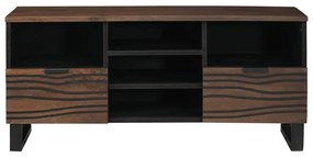 Armário de TV 100x33.5x46 cm em madeira sólida e engenheirada