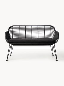 Banco de jardim em vime sintético Costa