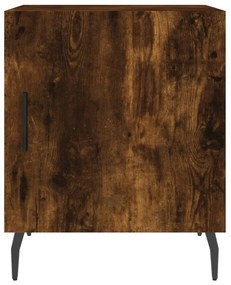 Mesa cabeceira 40x40x50 cm derivados de madeira carvalho fumado