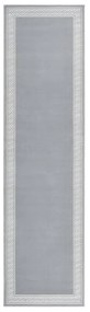vidaXL Passadeira 80x350 cm polipropileno cinzento com padrão
