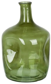 Vaso de vidro verde azeitona 30 cm KERALA Beliani