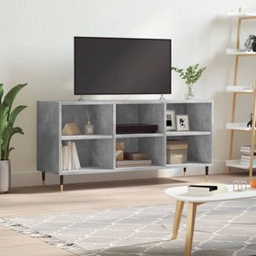 vidaXL Móvel de TV 103,5x30x50 cm derivados madeira cinzento cimento